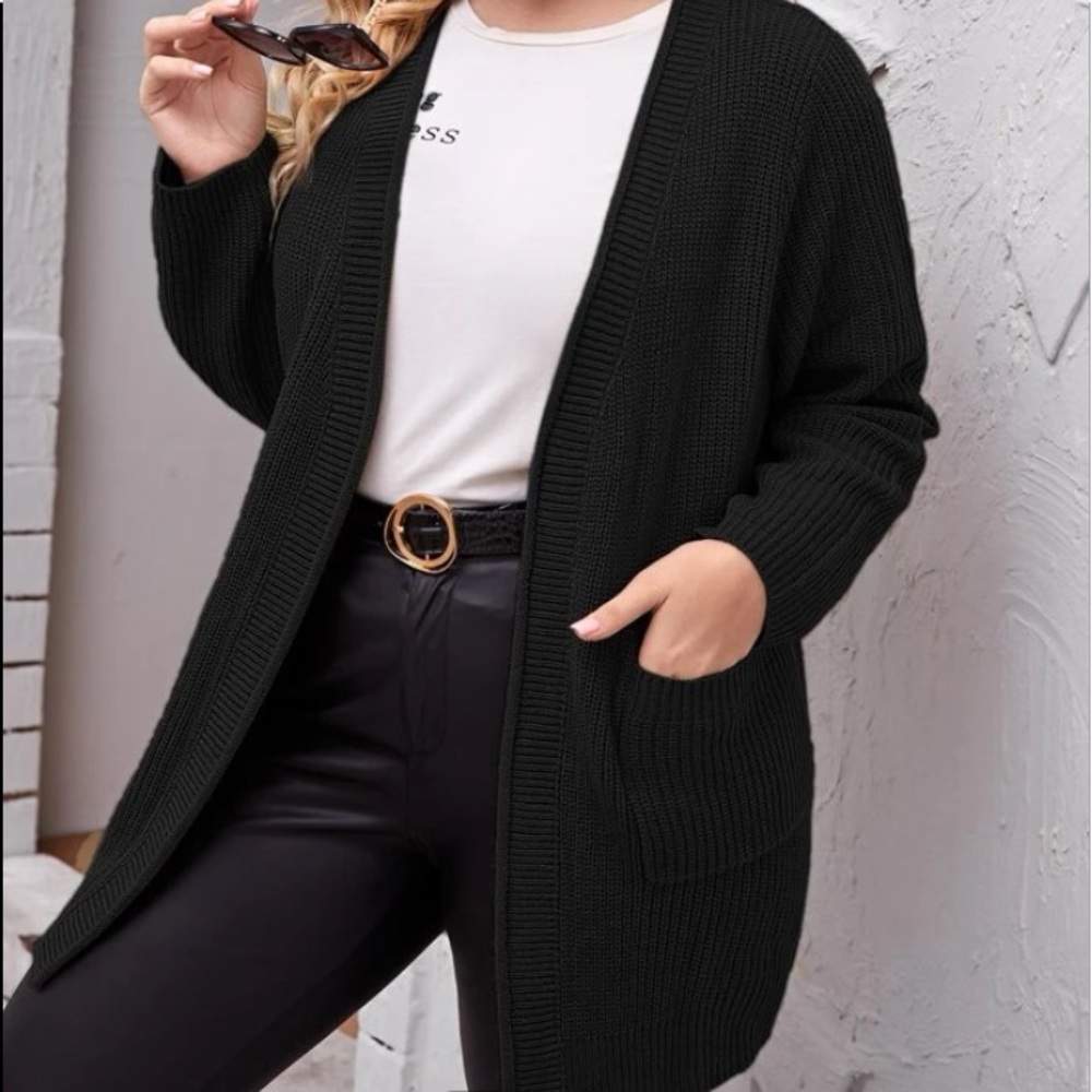Knit cardigan